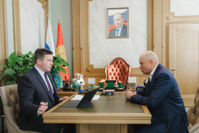 Роман Ченцов рассказал о планах по развитию города на 2025 год губернатору Роман Ченцов рассказал о планах по развитию города на 2025 год губернатору