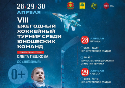 VIII хоккейный турнир памяти Героя России Олега Пешкова пройдёт в городе